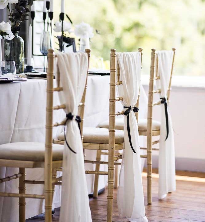 Our Collections - Chair Dressings - Emily Rose Events Hire