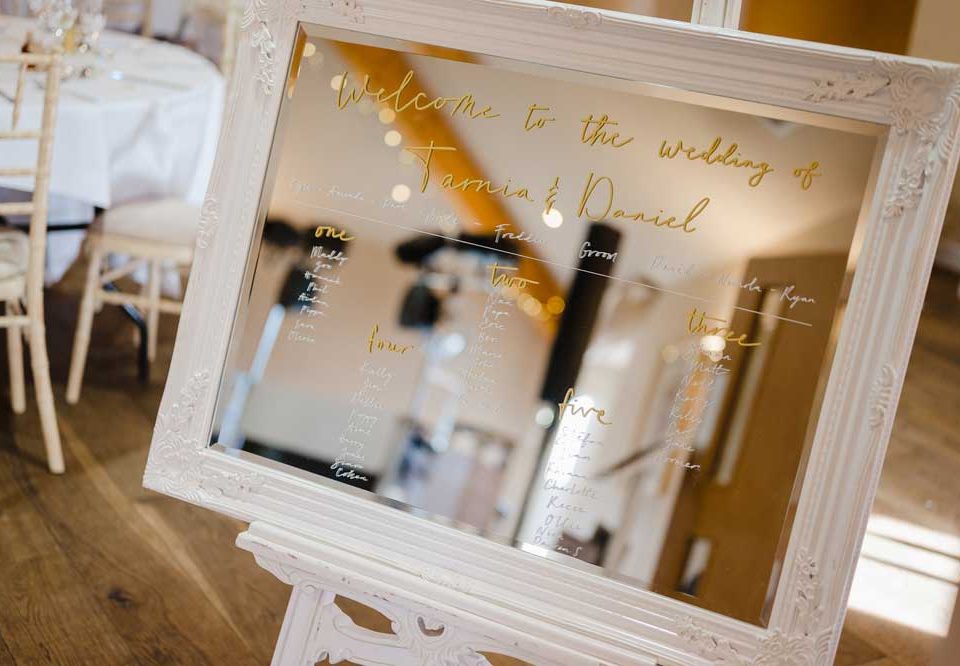 Our Collections - Mirrors and Easels - Emily Rose Events Hire