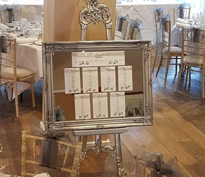 Our Collections - Mirrors and Easels - Emily Rose Events Hire